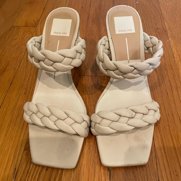 Dolce Vita Women's Braided Paily Heeled Sandals - Picture 1 of 5